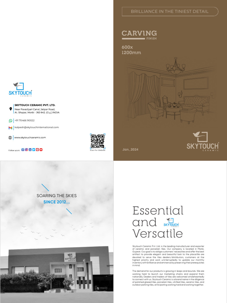 Skytouch Ceramic Tile Collections | PDF | Tile | Handicrafts