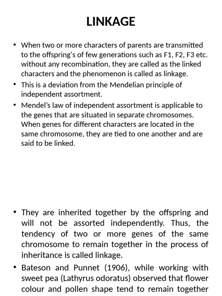 Understanding Genetic Linkage and Crossing Over | PDF | Genetic Linkage ...
