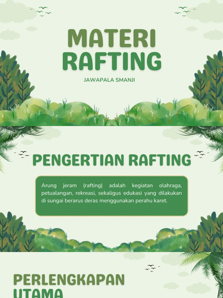 Materi Rafting | PDF