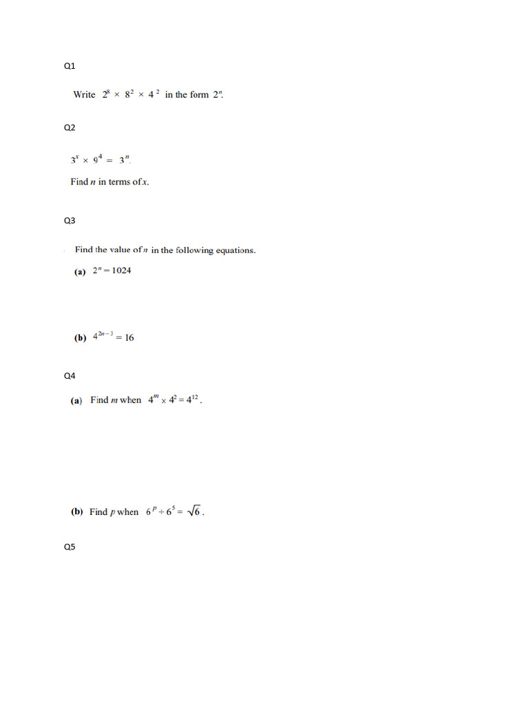 Number and Algebra 2 2 | PDF