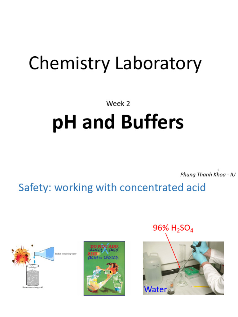 pH and Buffer Solutions in Chemistry | PDF | Ph | Chemical Equilibrium