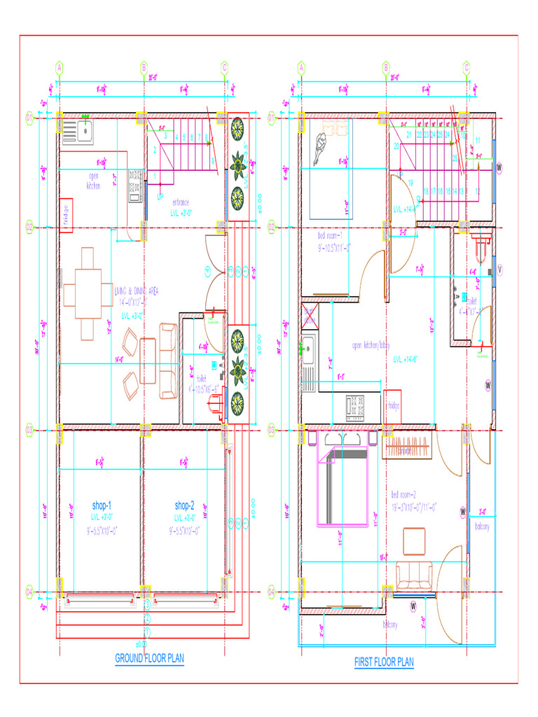 Floor Plan Model | PDF