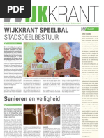 Wijkkrant Buitenveldert Amsterdam Juni 2012