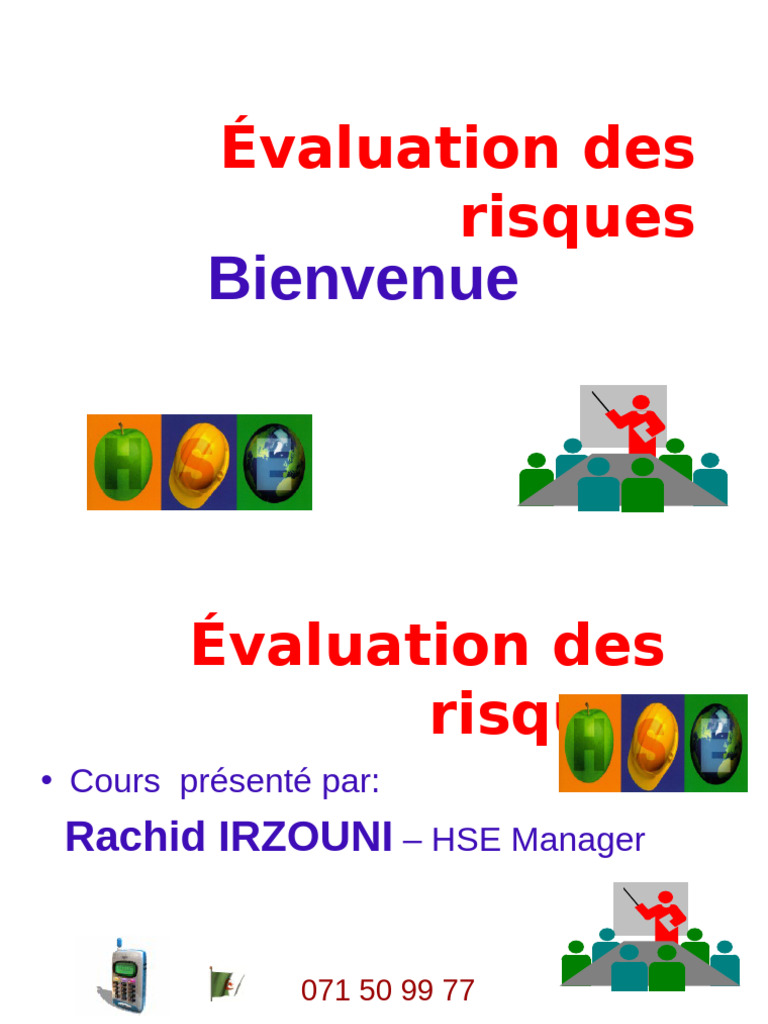 Évaluation des Risques en HSE: Guide Complet | PDF | Risque | Gestion ...