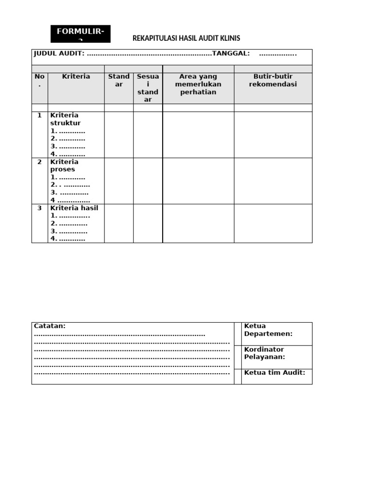 06 Ss Ok Formulir 3 Rekapitulasi Akhir | PDF