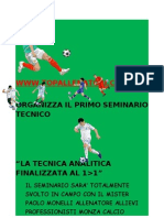 Seminario Tecnico Per Allenatori Di Calcio