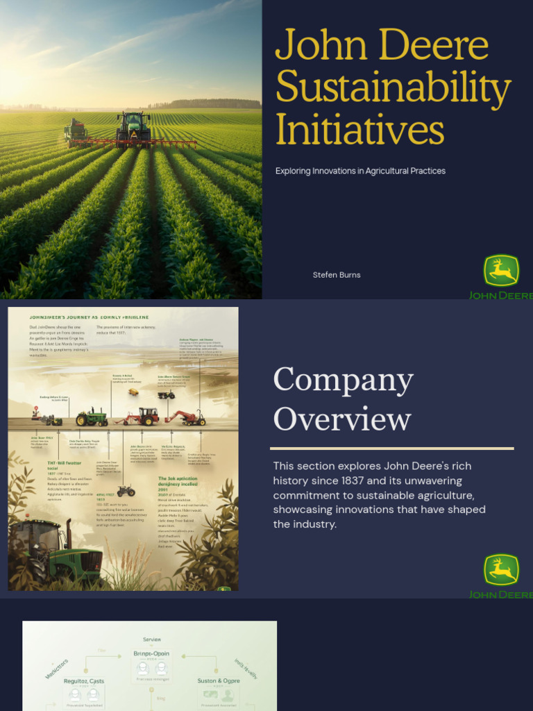 John Deere's Sustainable Agriculture Innovations | PDF | Sustainability ...