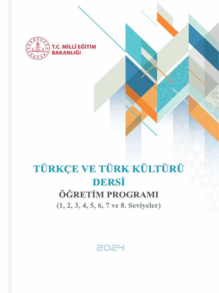2024 Program Türkçe Ve Türk Kültürü | PDF