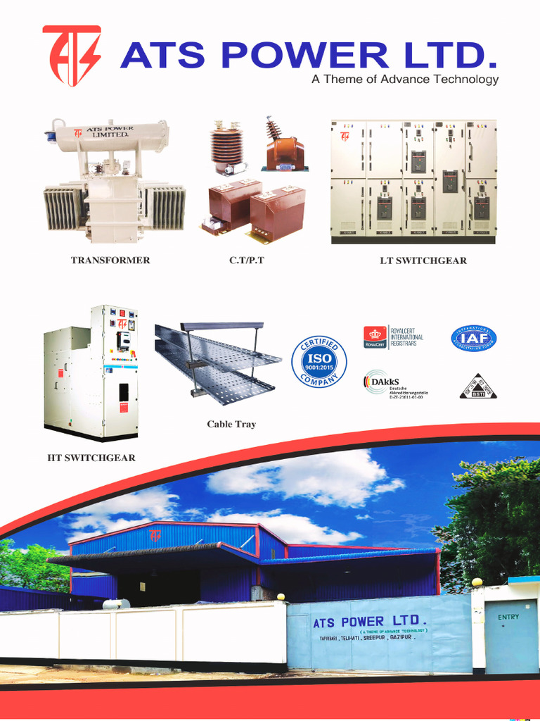 ATS Power Ltd. Transformer Solutions | PDF | Photovoltaics | Transformer