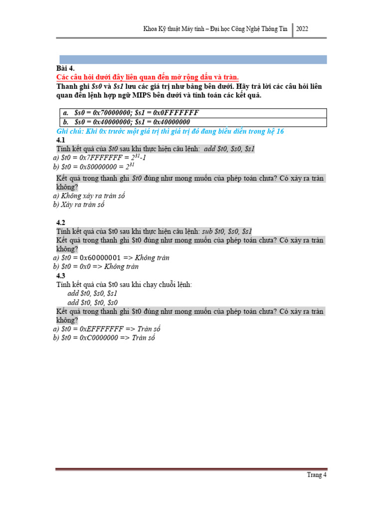 Bai Tap 4 | PDF