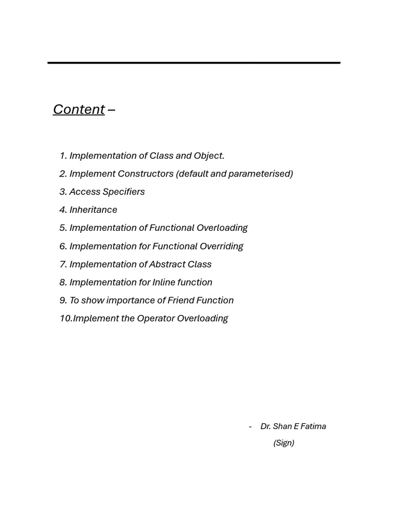 CPP Content and C Ques 1 | PDF | Programming Paradigms | Software ...