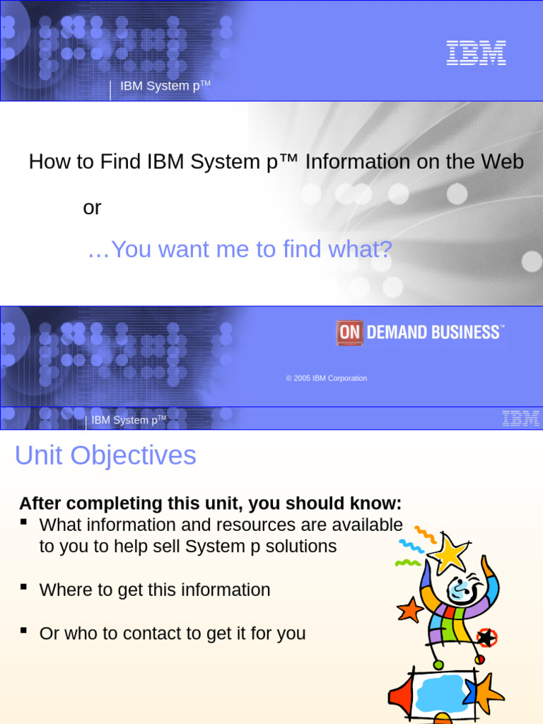 How To Find IBM System P Information On The Web | PDF | Ibm | Linux