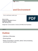 Microbes and Environment: Click To Edit Master Subtitle Style