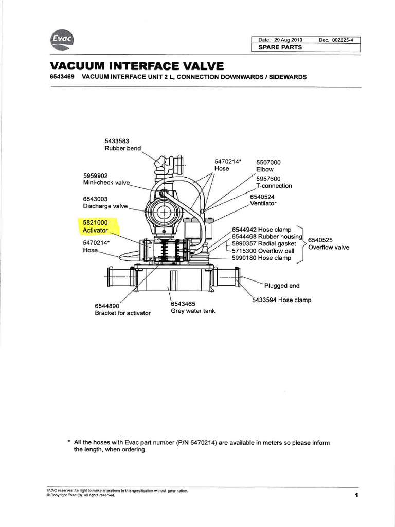 Vacuum Interface Valvevacuum Interface Valve | PDF