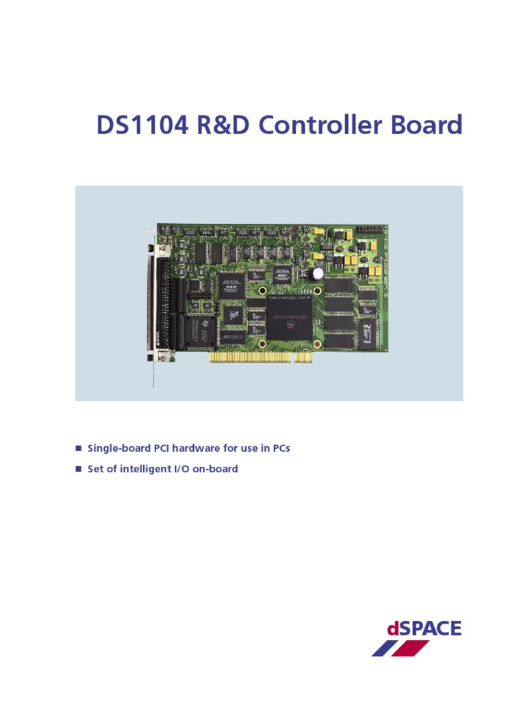 Ds 1104 Pdf Analog To Digital Converter Central Processing Unit