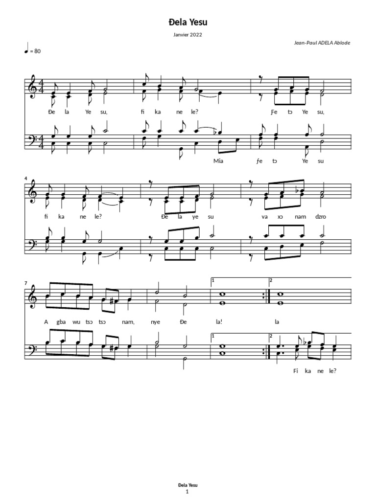 Ɖela Yesu | PDF