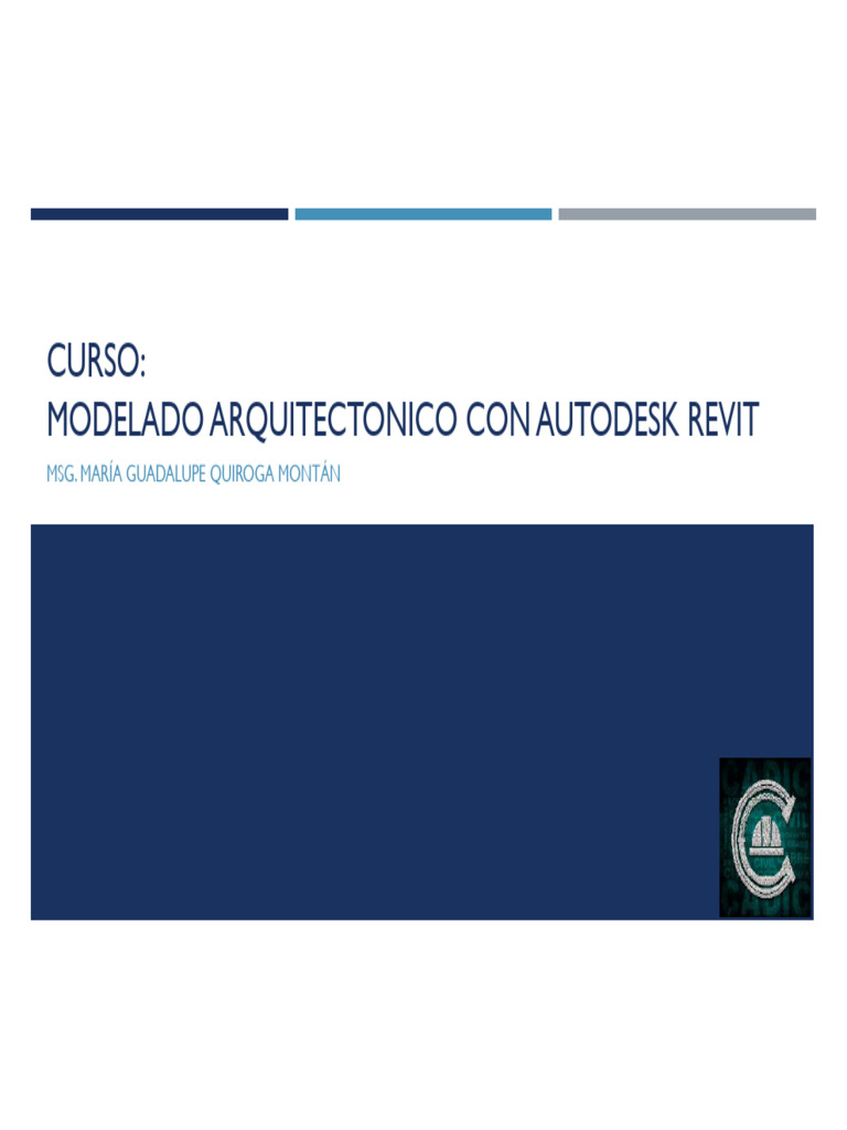 Curso de Modelado Arquitectónico en Revit | PDF | Autodesk Revit ...