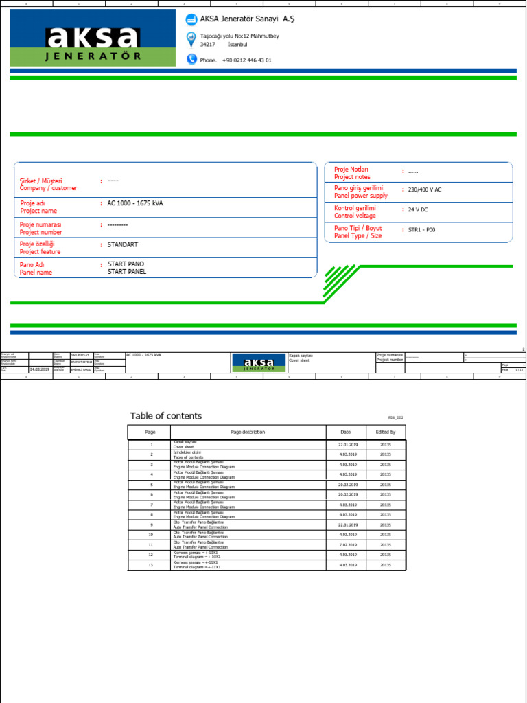 AC1100-1675kVA DSE7320MKII WD 2019 | PDF