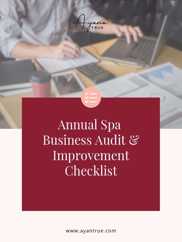 Spa Audit Checklist 1 | PDF | Pricing | Business