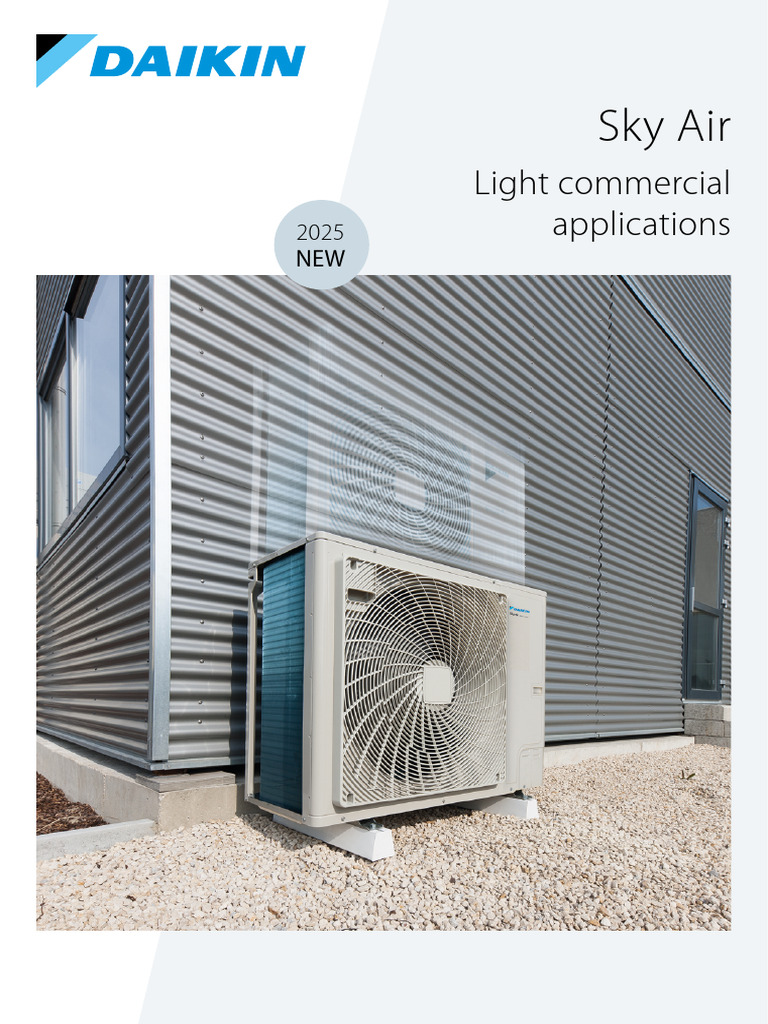 Daikin Sky Air UV Streamer Kit Overview | PDF | Air Conditioning ...