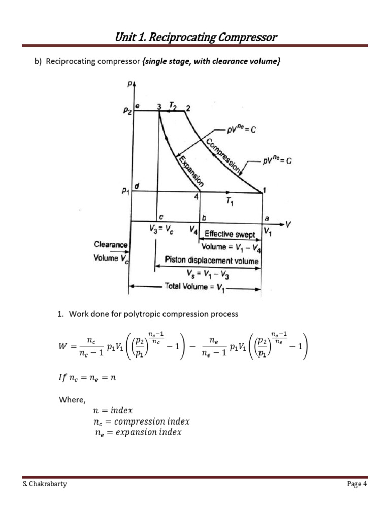 Reciprocating Compressor Fundamentals | PDF