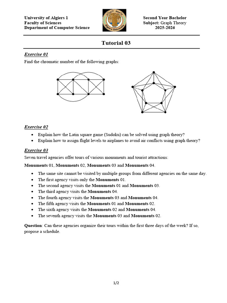 Tutorial 03 | PDF
