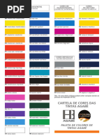 Tabela de Cores Barbante Barroco Maxcolor | PDF