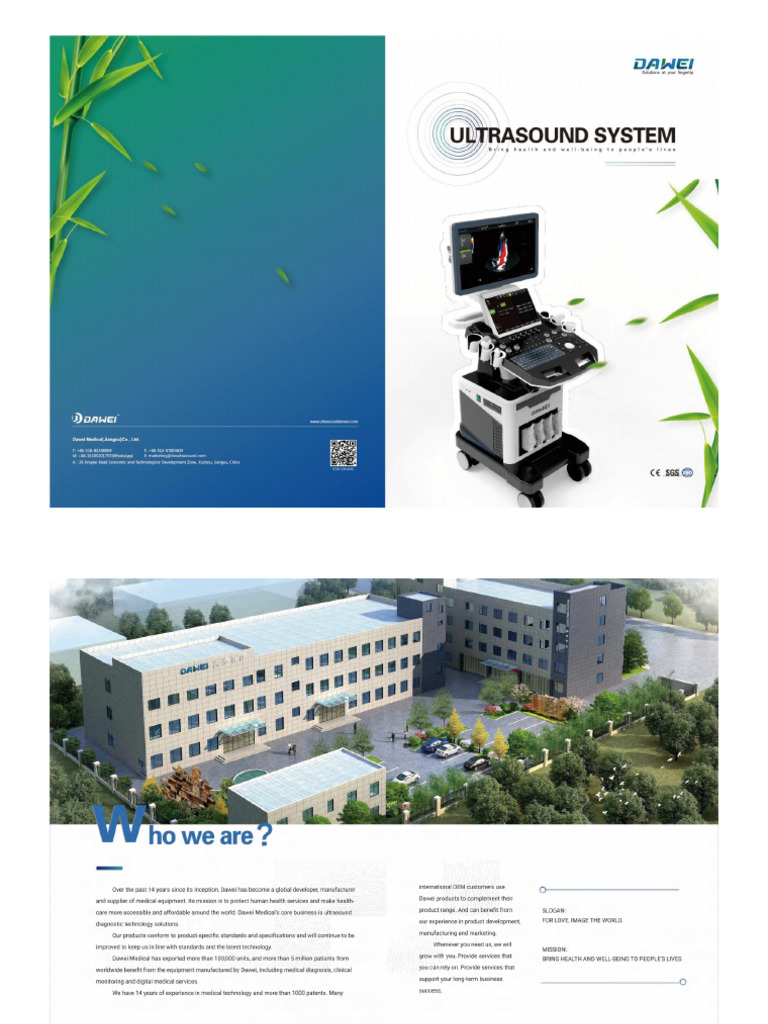 5-DAWEI Ultrasound Catalogue 2024 | PDF