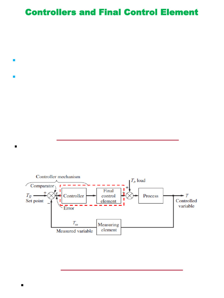 Control Valve and PID Feedback Overview | PDF | Valve | Mechanical ...