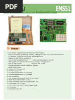 MDA-EMS51: 8bit Microprocessor Emulation 8051 Board