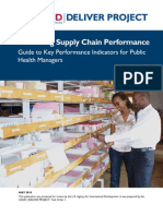 Measuring Supply Chain Perfor Mance: Guide To Key P Erformance Indicators For Public Health Managers