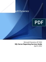 SQL Server Reporting Services Guide