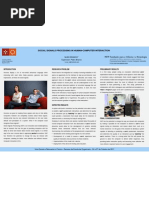 SOCIAL SIGNALS PROCESSING IN HUMAN-COMPUTER INTERACTION