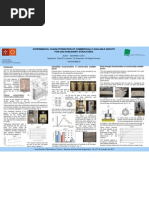 EXPERIMENTAL CHARACTERIZATION OF COMMERCIALLY AVAILABLE GROUTS FOR USE IN MASONRY STRUCTURES