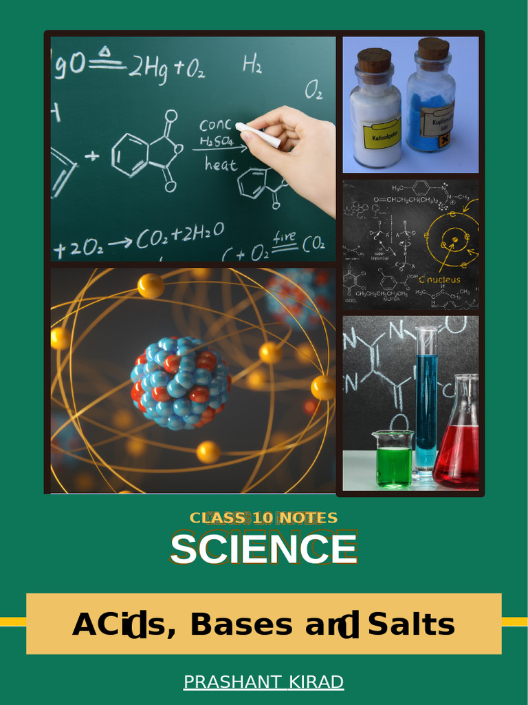 Acids, Bases, and Salts: Class 10 Notes | PDF | Acid | Sodium Carbonate