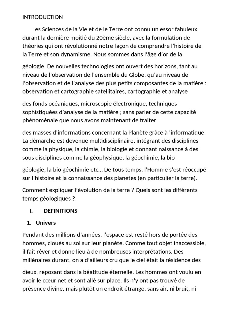 Histoire de la Terre et ses éons | PDF | Terre | Système solaire