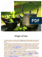 Origin and Health Benefits of Tea Industry