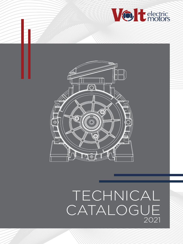 Volt Electric Motors Technical Catalogue | PDF | Electric Motor | Mains ...