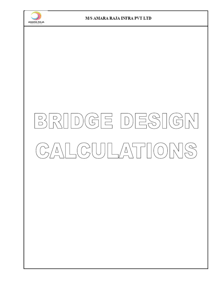 Bridge Load Calculation Report | PDF | Structural Engineering | Applied ...