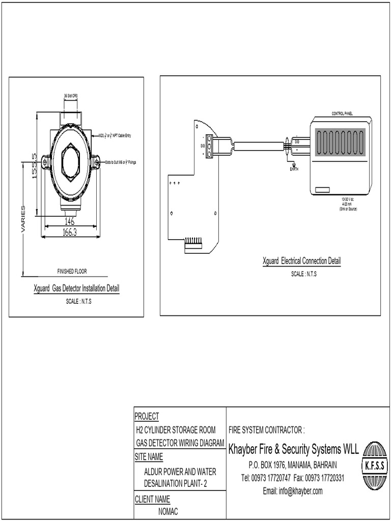X Guard Detector Installation Detail | PDF | Electrical Components ...