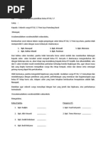 Surat Edaran Dan Surat Pemberitahuan Warga