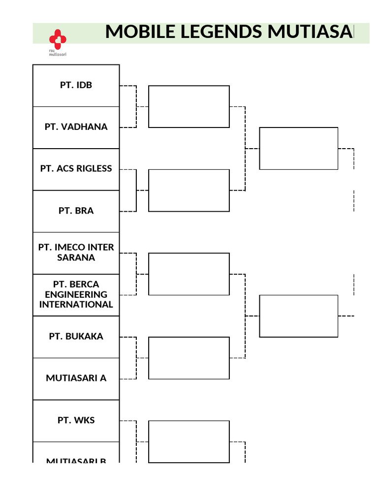BRACKET MOBILE LEGENDS FIX | PDF