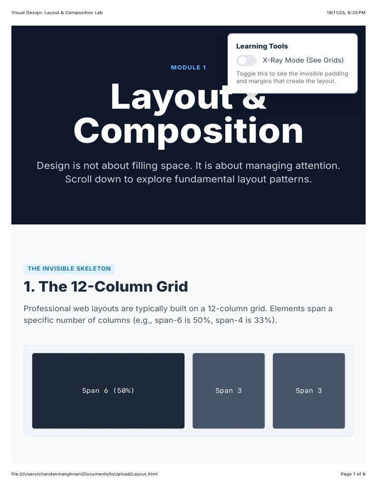 Layout Design Final Render Part 1 | PDF | Page Layout | Graphic Design