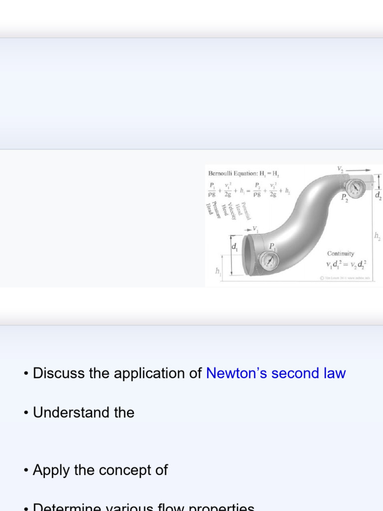Bernoulli and Flow Measurment | PDF | Fluid Dynamics | Pressure
