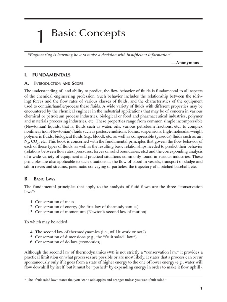 Fluid Mechanics Principles in Engineering | PDF | Fluid Dynamics | Momentum