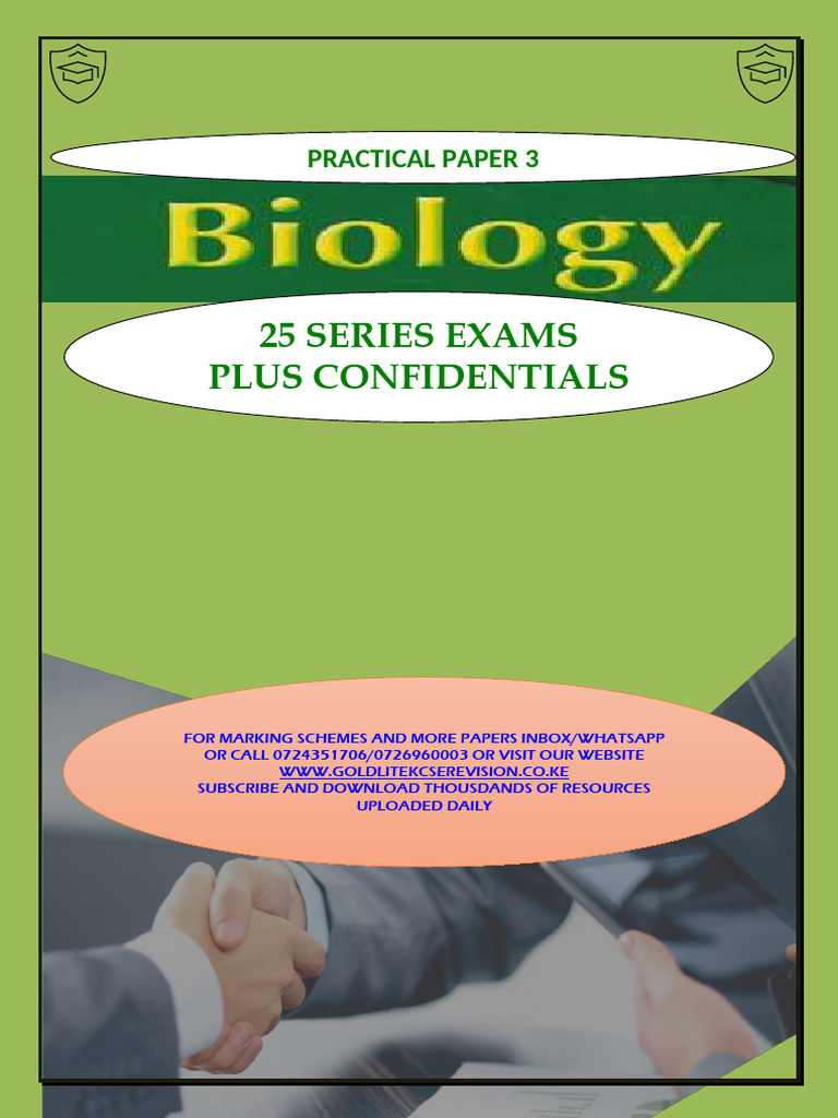 KCSE Practical Paper 3 Revision Guide | PDF | Flowers