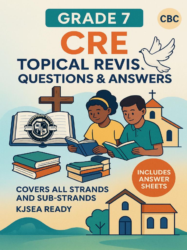 CRE Revision Questions for Students | PDF | Genesis Creation Narrative ...