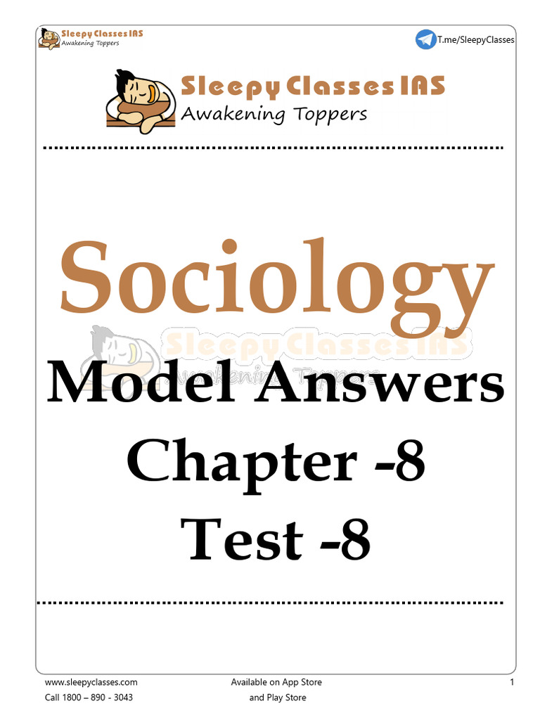 159 Model Answers & Video Solutions Model Answers Test 8 152 PDF | PDF ...
