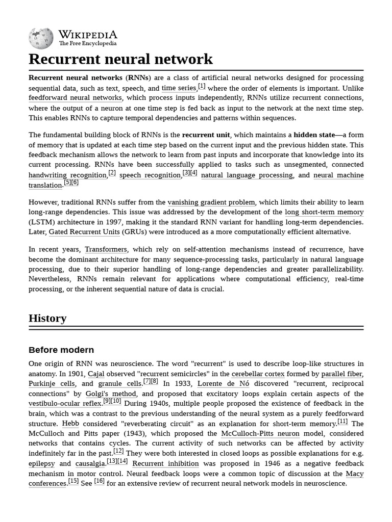Understanding Recurrent Neural Networks | PDF | Applied Mathematics ...