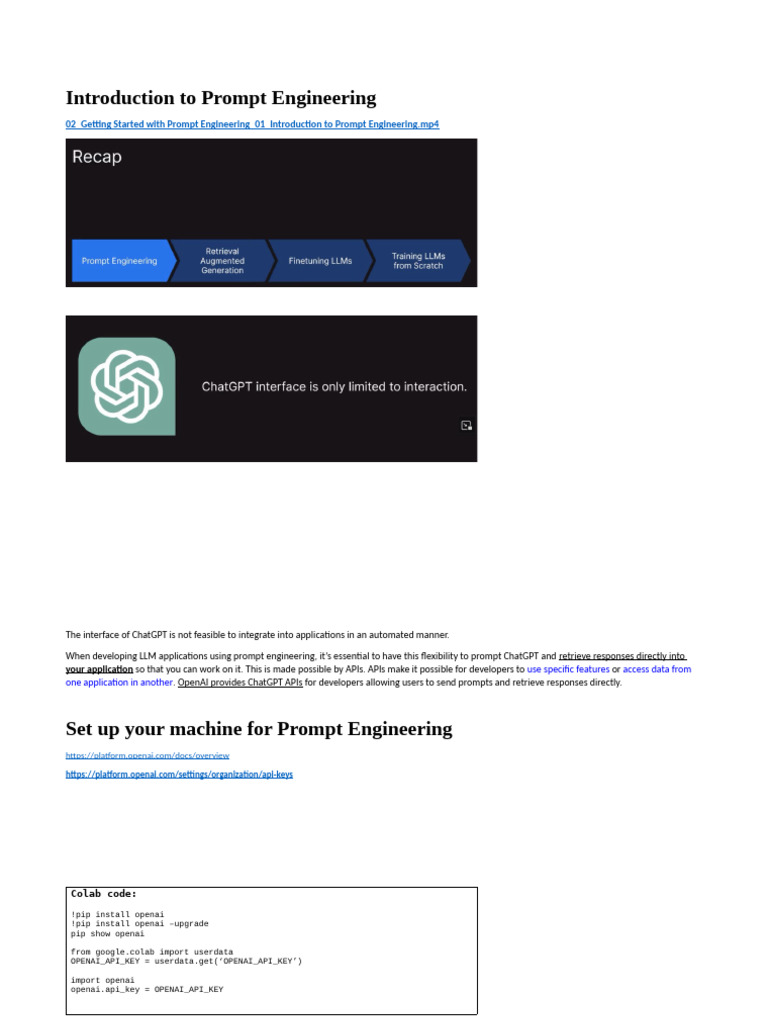 02 - Getting Started With Prompt Engineering - With Assignment | PDF ...